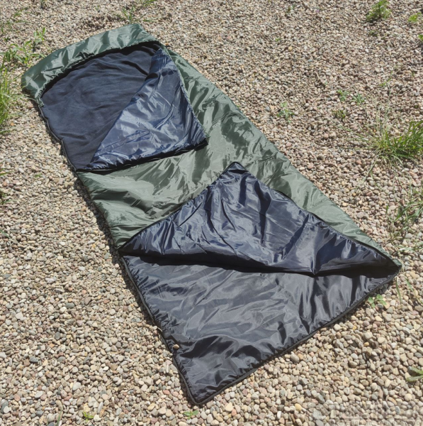Спальный мешок с подголовником «Big Boy» одеяло Комфорт+ (210*85, до -10С) РБ, цвет Микс